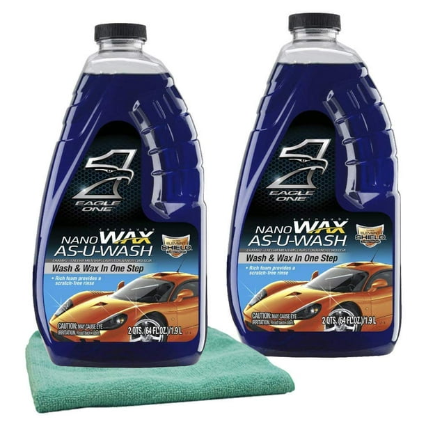 Eagle smart 2 packs Car Scratch Remover Nano-Magic Cloth for Car Care